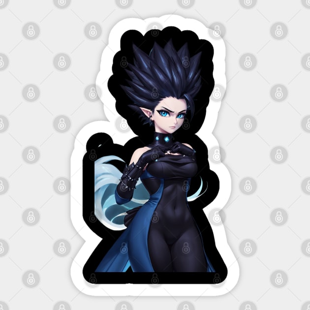 The Princess Z Sticker by VoidXedis